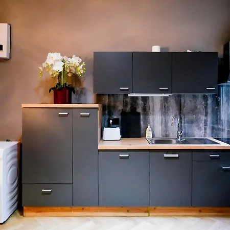 J&jbermudastay A Luxurious Double-bedroom With A Private Bathroom And Shared Kitchen In Center-bermuda3eck Bochum